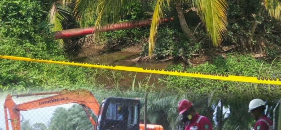 Foto: Atas-Kondisi Cluster 2 Yang Dipasang Police Line, Dok. Globaldetik.com, Bawah-Istimewa, Dok. Humas PGE